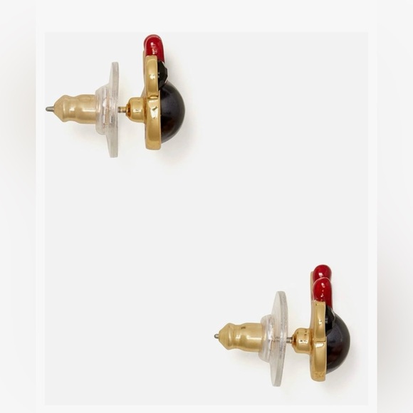 Kate Spade New York Disney Minnie Mouse Stud Earrings, NWT. - Picture 4 of 4